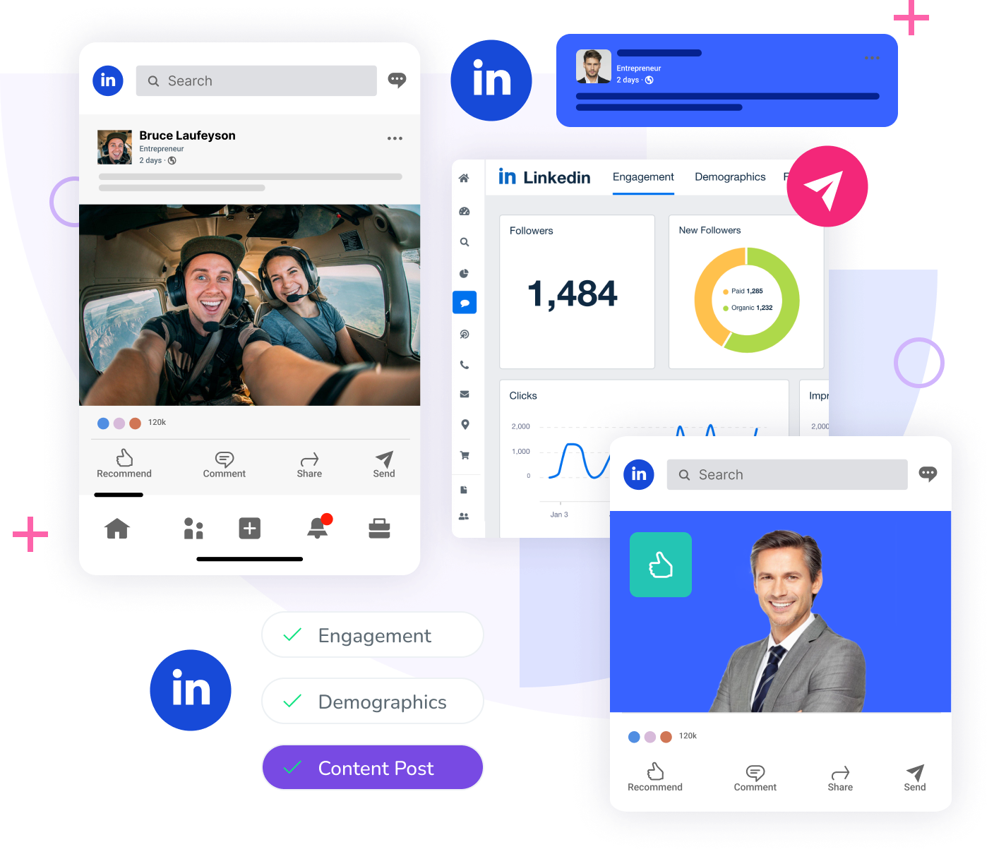 LinkedIn growth
